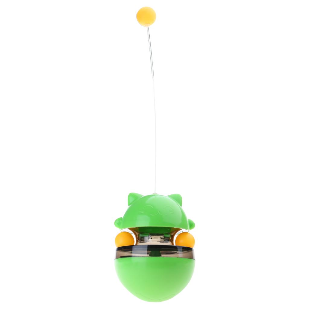 Cat Tumbler Chasing Toy for Kitten Interactive Chasing Toy with Interesting Bell Pet Teaser Scratching Stick Supplies
