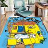 Der Rauber Hotzenplotz Pattern Rug, Indoor/Outdoor Mat, for Picnic, Gameroom, Bedroom, Office, Living Room, Home Decor Carpet, Birthday Gift