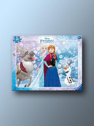 Ravensburger Frozen 1 Anna and Elsa 40-Piece Jigsaw Puzzle for Ages 4+