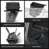 Rear Trunk Side Storage Box For Tesla Model Y Juniper 2025 TPE Trunk Cover Plate Organizer Partition Board Car Refit Accessories