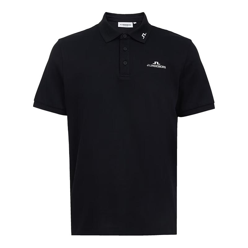 J.LINDEBERG Men's Cooling Trendy Short Sleeve Polo Shirt