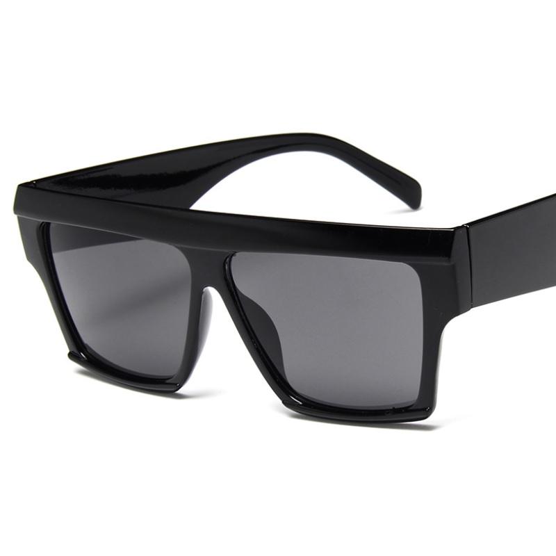 New Classic Oversize Square Sunglasses Men Women Luxury Fashion Unisex Designer Eyewear