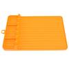 Silicone Griddle Tools Mat Heat Resistant Washable Reusable Soft Flexible Silicone Grill Side Shelf Mat for Baking Grilling Camping