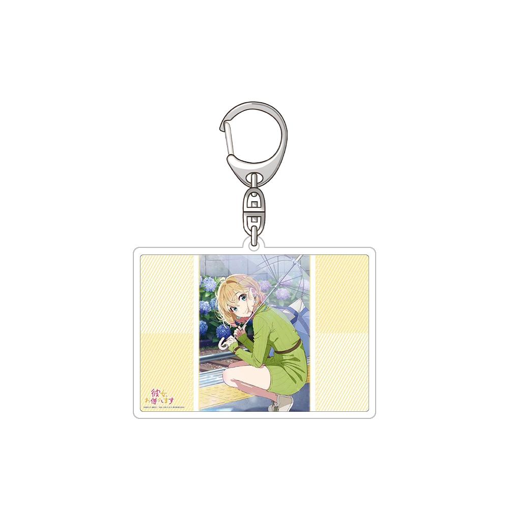 Rent-A-Girlfriend Chizuru Mizuhara Mami Nanami Ruka Sarashina Sumi Sakurasawa Mini Yaemori Offizieller Acryl-Schlüsselanhänger Taschenanhänger