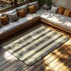Area Rug Vintage Persian Style Non Slip Washable Floor Mat Living Room Bedroom Decor Home Accent Carpet Bohemian Chic Modern Far