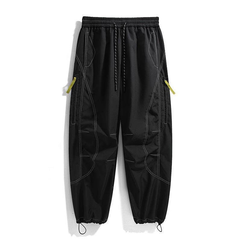 

Summer new tooling storm pants for men and women functional waterproof soft shell mountaineering straight casual sports trousers for men S