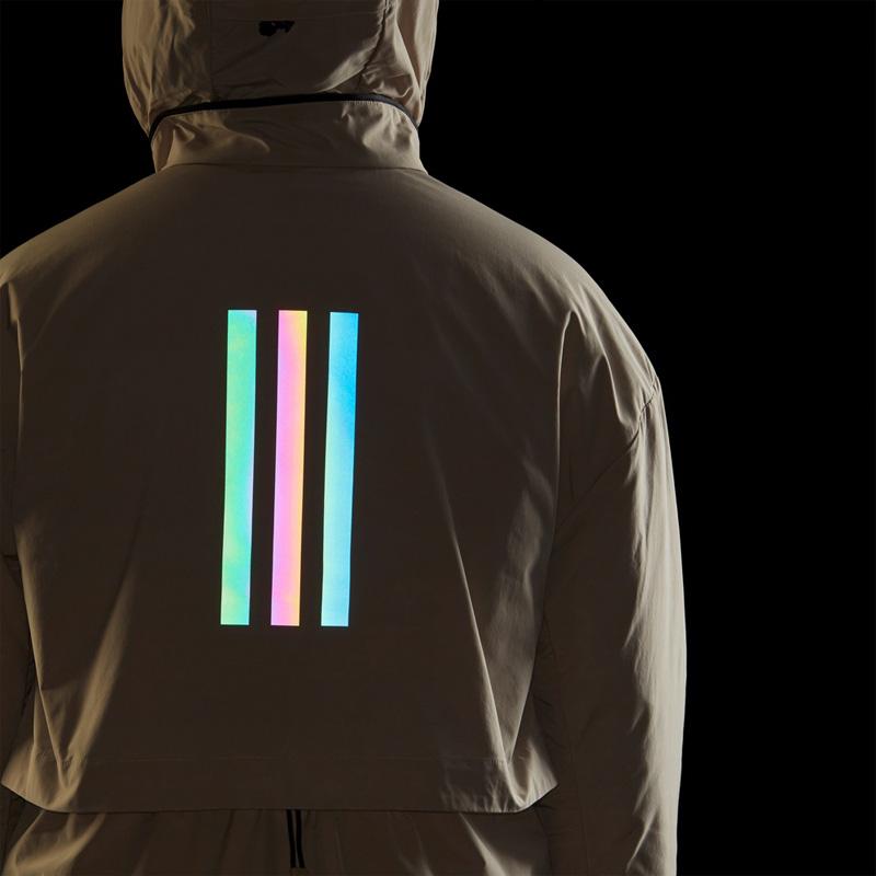 Adidas Myshelter Windproof Solid Color Sports Jacket Women Jacket Khaki GR0597