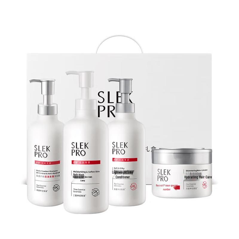 Slek PRO Scalp Care 4-Piece Hair Care Gift Set