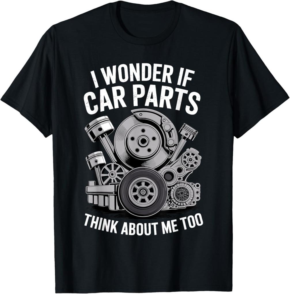 Funny Car Parts Art Auto Mechanic Car Parts T-Shirt