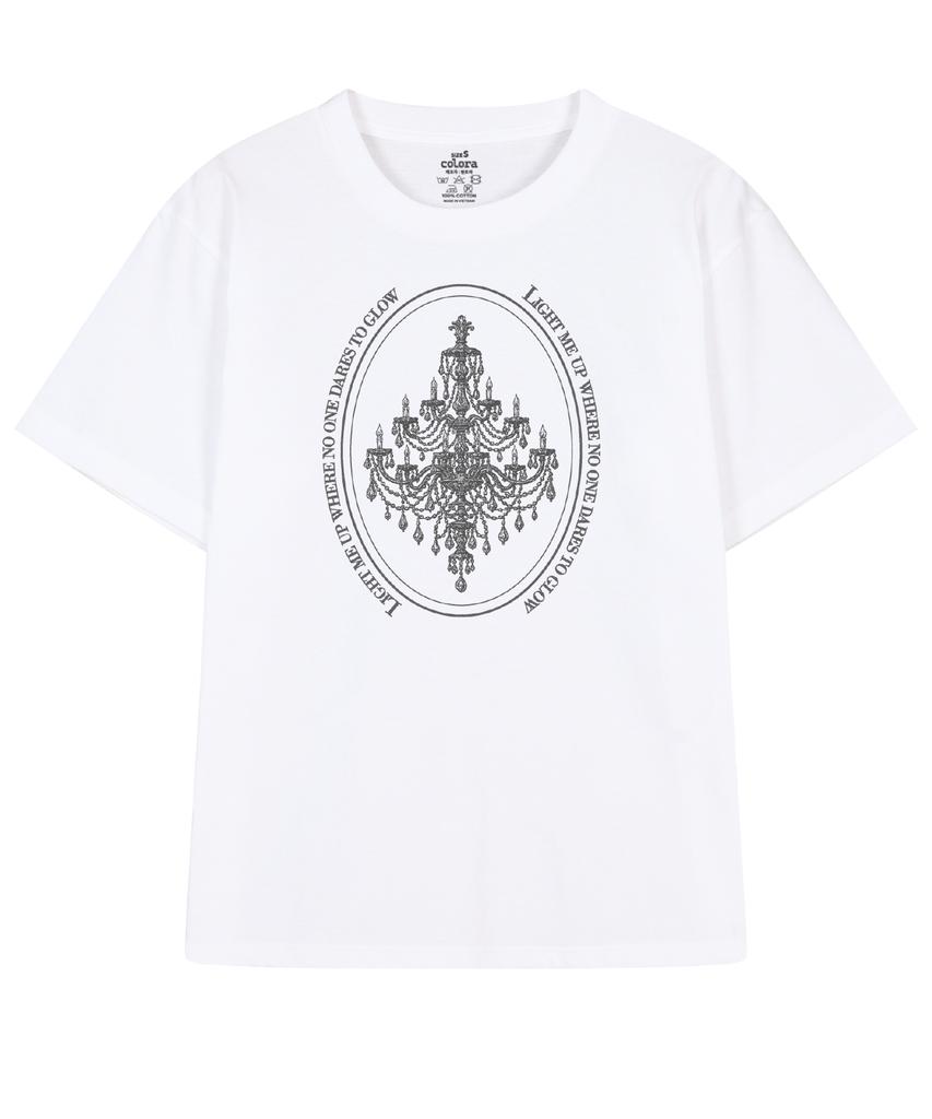 Keollola Light Me Up Chandelier Short Sleeve T-Shirt (3 Colors)