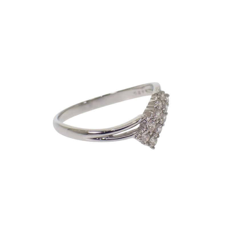 no brand  #11(JP Size) ring Pt900Platinum Women