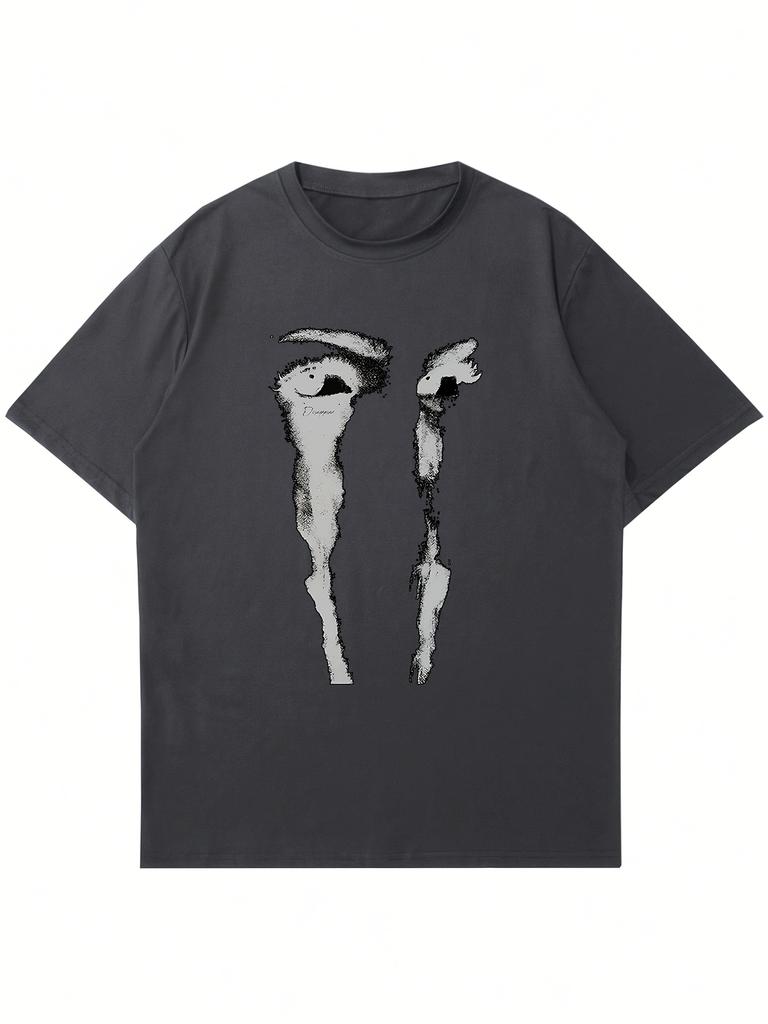 Mens 100 Pure Cotton Shortsleeved Tshirt Breathable and Sweatabsorbent Tshirt Machine Washable  Suitable for Casual Wear