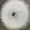 Crinoline Underskirt Petticoat Floor Length for Women Girls Bridal Dress Vintage Ball Gown White Hoop Skirt