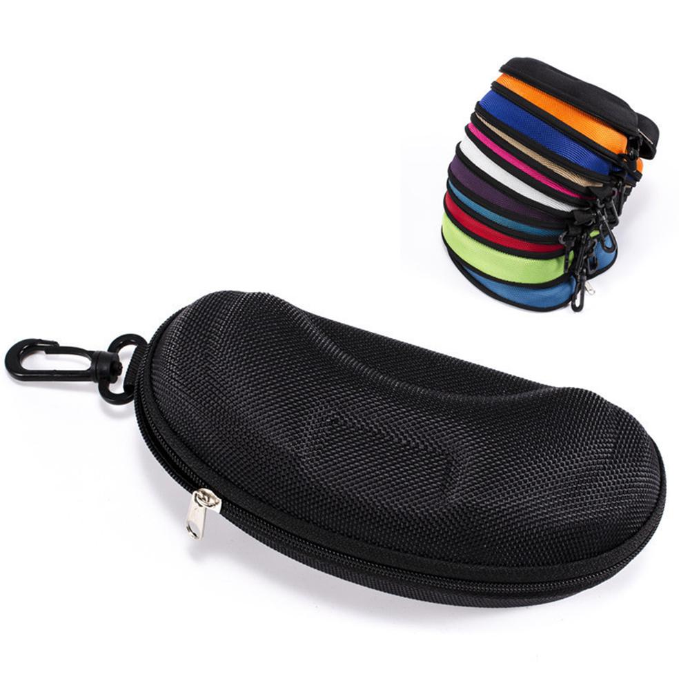 Glasses Box Sunglasses Case Spectacle Case Eyeglass Box Hard Case with Lanyard Zipper with Hook Eyewear Bag Accessories