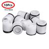 10Pcs Safety Durable Plastic Check Valve For Shower Head One Way Control Water Check Valve Filter Check Valve