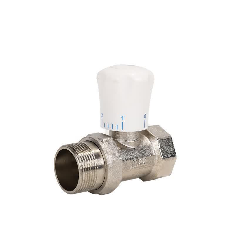 Yunpo Two-Way Straight Radiator Thermostatic Valve