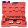 5PC 7PC 10PC 17PC Diesel Injector Seat Cutter Cleaner Tool Set Carbon Remover