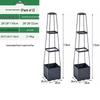 Balcony and Rooftop Vegetable Planting Box with Tomato Cage: Durable Plastic Flower Pot Container for Home Gardening.