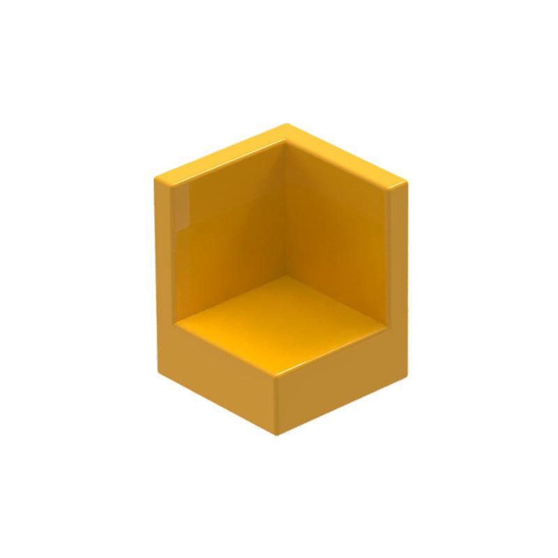Non-Toxic 10Pcs 6231 Corner Wall Panels Building Blocks Moc Color Accessories Compatible With Brick Children Toy Assembly Gift