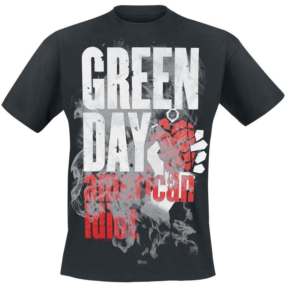

GREEN DAY - Smoke American Idiot - футболка S,M,L,XL,2XL Новый Официальный Мерч L