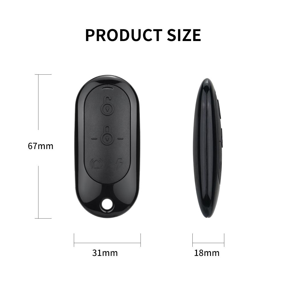 250MHz-915MHz Multi Frequency Garage Door Remote Control RF 4CH Duplicator 868MHz 433MHz Fixed Code Transmitter for Alarm System