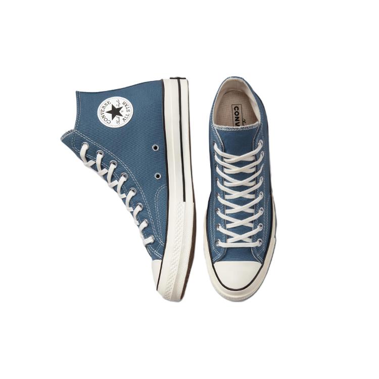 New Converse Chuck Taylor All Star 70 Hi Vintage Canvas Deep Waters Blue A00752C