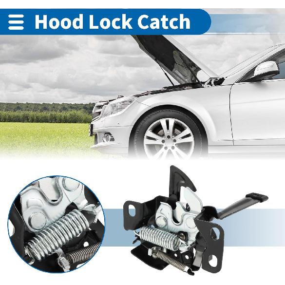 Hood Latch Assembly for Honda Civic 2004-2005 Engine Hood Latch Lock Release No.74120S5A509 1 Pc