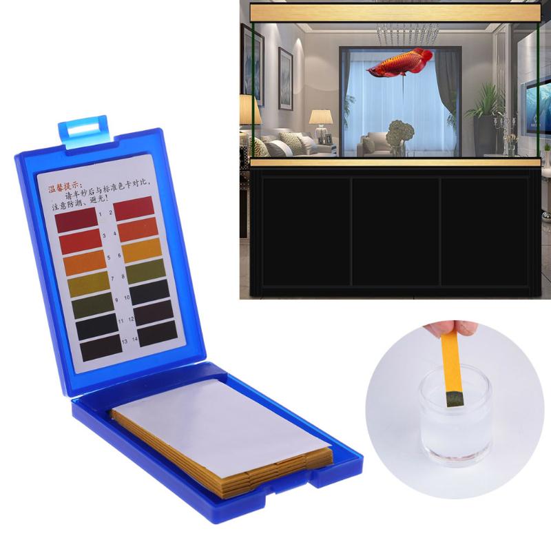 114 PH Test Paper Tropical Aquarium Fish Tank Water Testing Kit 80pcs