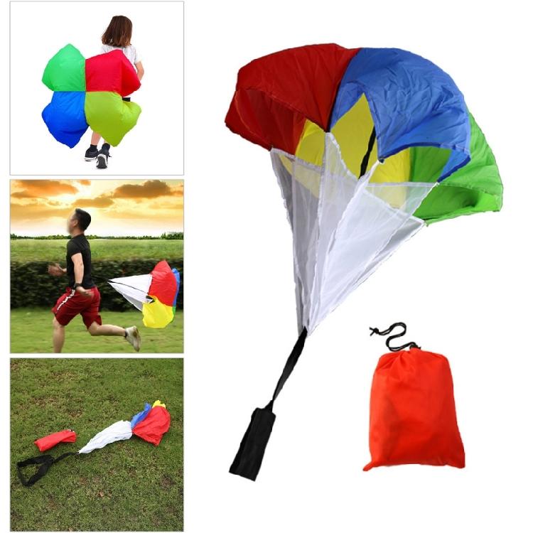 Speed Drill Training Parachute for Strength Training, Running Speed Parachute Speed Resistance Parachute with Strap