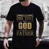 Religious Christian Tshirt For Unisex Took A Dna Test And God Is My Father Print Unisexs Tshirts Christian Cross Jesus Tee Clothes