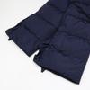 Moncler HANDEL Ruffled Hoodie Down Jacket 0 NavyUsed