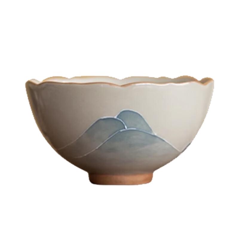 Dunhuang Art Hand-Painted Ceramic Tea Cup Gift Set