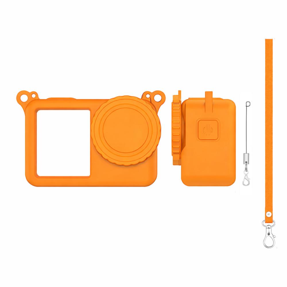 Anti-Scratch Protective Case Silicone Lens Cap for DJI Osmo Action 6 Action Camera Accessories