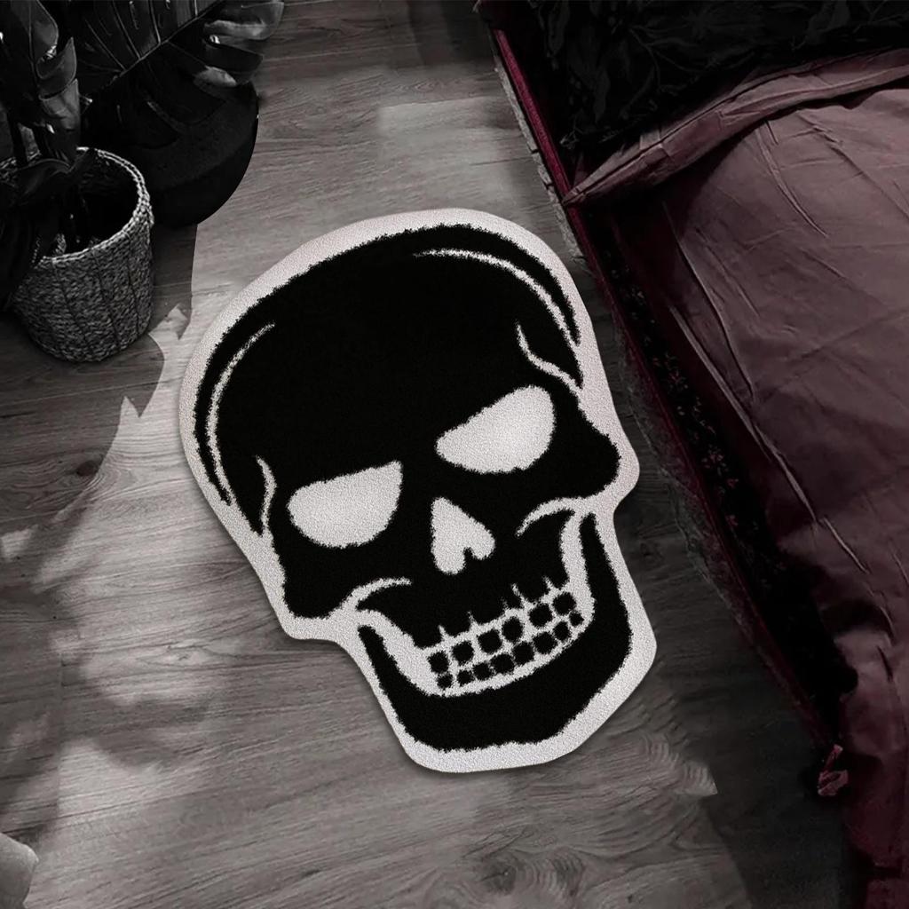 Gotisk Badrumsmatta Skräckfladdermusmatta 15,75x23,62 tum Gotisk Halkfri Dörrmatta För Sovrum Kök Garage Entrédörr Golv