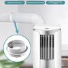 Plastic AC Exhaust Hose Connector Internal External Threads Leak Proof Design AC Coupler Air Conditioner Hose Adapter