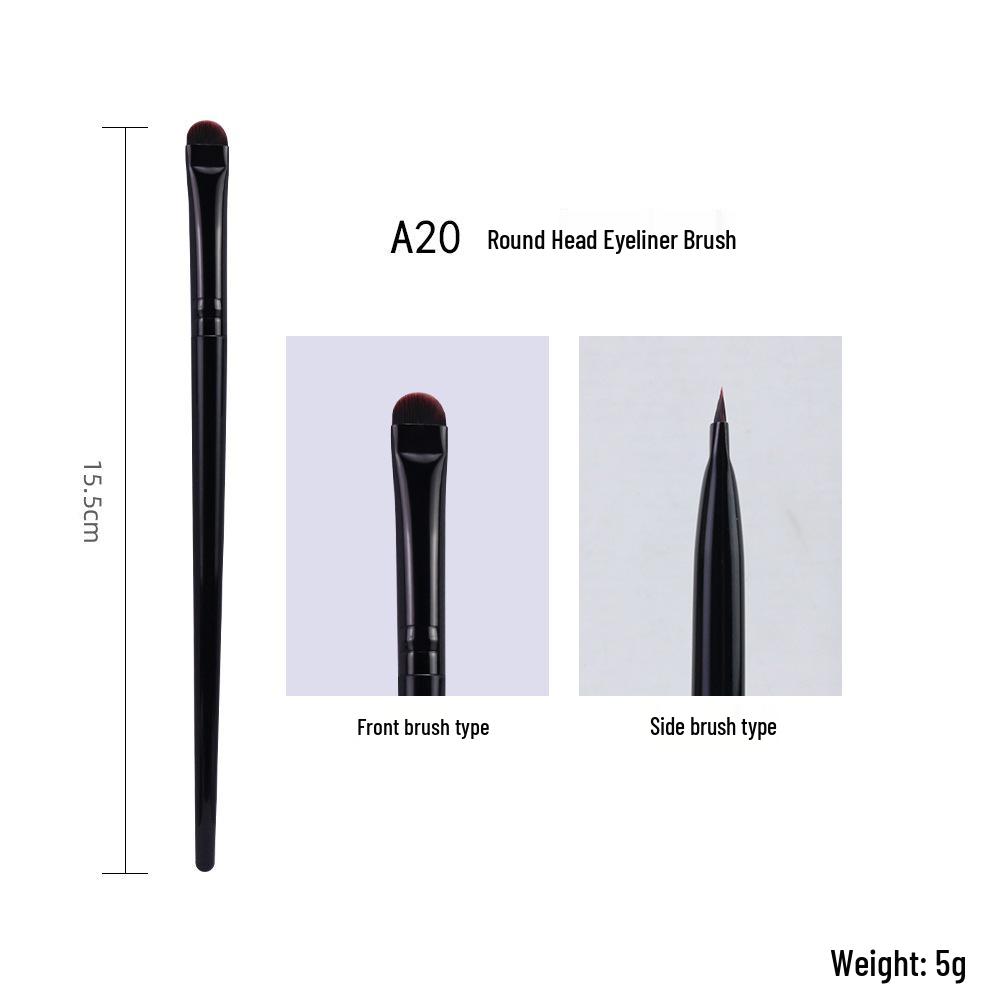 Ziye Série Starlight: Sada černých štětců na make-up Soft-Hair - Přizpůsobitelná, Skladem