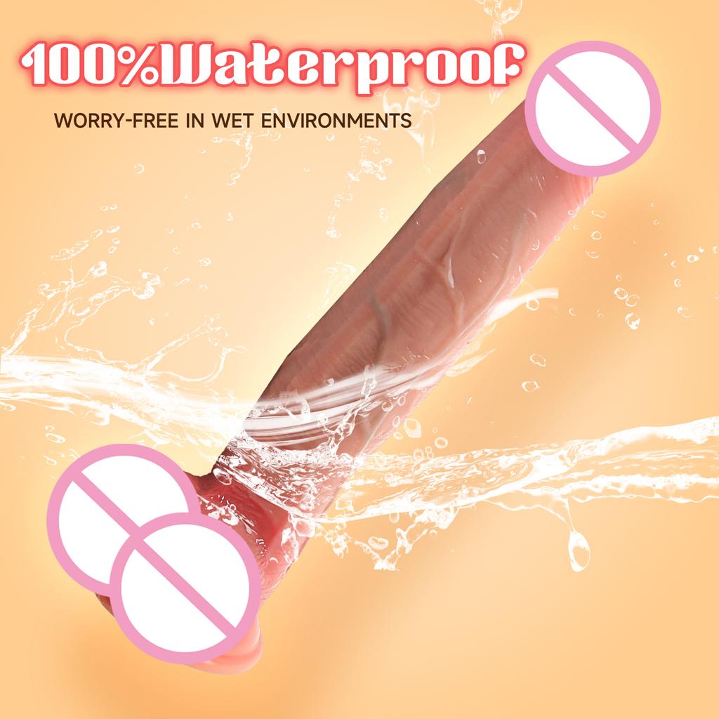 Super Duże Realistyczne Dildo Silikonowa Warstwa Penis z Przyssawką Dorosłe Seksowne Zabawki dla Kobiety Mężczyzny Masaż Stymulator Waginy Analny