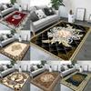 3D Printed European Style Carpet Rug Mat – Living Room Bedroom Sofa Coffee Table Floral Geometric Pattern Home Decoration