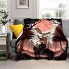 Coperta con Stampa 3D di Lupo Gioco W-Witcher Coperte da Divano per Letti Morbida Calda Coperta Plaid Lupi che Corrono Coperta da Lancio Coperta in Flanella