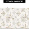 Christmas Placemat Set with Plate & Cup Insulation - Holiday Decorative Table Mats