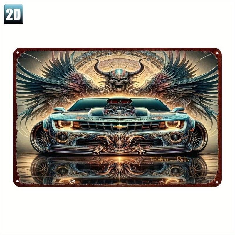 Automotive Metal Decorative Painting for Garages & Auto Shops
