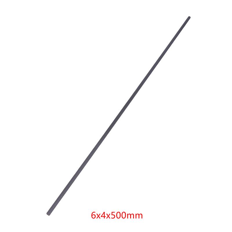 

1 шт. Однотонная матовая трубка из углеродного волокна, труба, аксессуары для дрона, OD6*4 мм, 8*6 мм, 10*8 мм, длина 500 мм, заводская резка ЧПУ A1