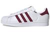 Superstar Originals 'White Collegiate Burgundy' EF9240