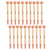 20Pcs Cartoon Animal Erasable Gel Pens for Kids 0.7mm Cute Cap
