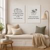 Inspirational Quotes Wall Art, Nordic Black White Canvas Painting, Minimalist Poster Print for Office Living Bedroom Decor