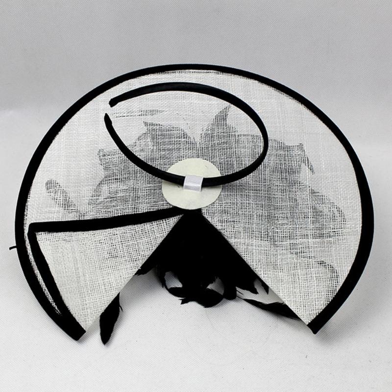 Vintage Fascinator Women Headbands Flower Teas Party Headwear Romantics Handmade for Weddings and Parties