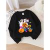 Kids Sweatshirt,Round-Neck Pullover , Cute Print Sweatshirt, Soft Casual Sweatshirt, Easy-Care Pattern Outfit