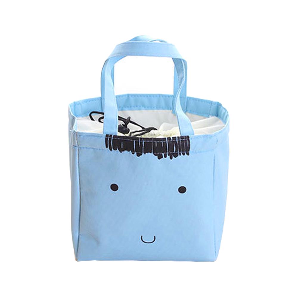 Lunch Box Cute Animal Thermal Insulated Tote Cooler Bag Bento Pouch Container