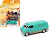 Johnny Lightning 1/64 Scale Dodge Tradesman Van, 1976, Mint Green, Diecast Model Car [Imported]