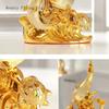1 ceramic dolphin ornament living room gold wine cabinet desktop creative home decoration crafts room decor animal model